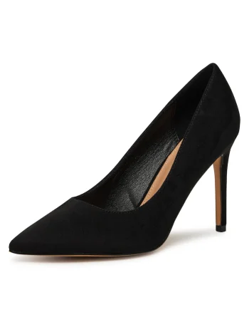 Pantofi dama,  negru, tesatura