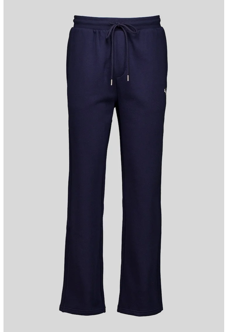 Pantaloni de trening cu snururi de ajustare Premium ESS Relaxed, Bleumarin