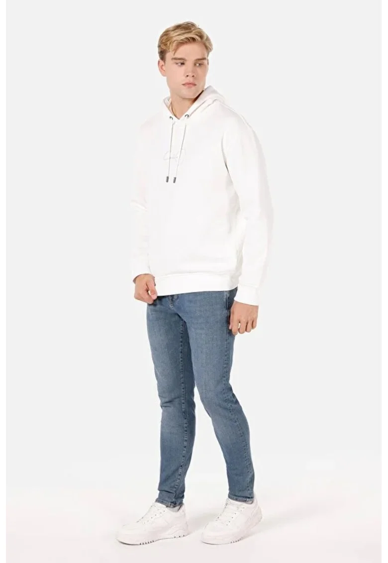 Pantaloni barbatesti,  slim fit, albastru inchis, W28-L30, BLUE
