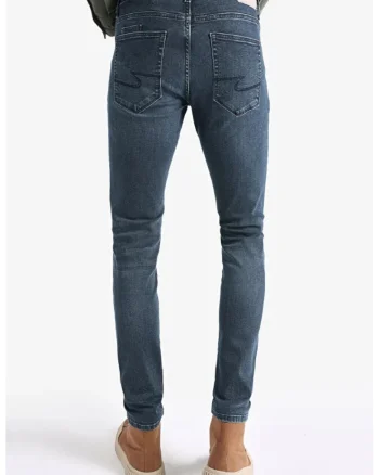 Pantaloni De Barbati Albastru Inchis Slim Fit 041 Danny 8683197945808, Albastru inchis