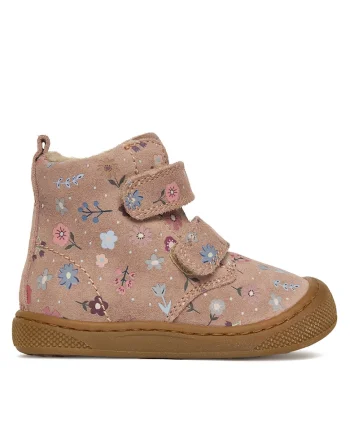 Ghete fete,  piele naturala, roz