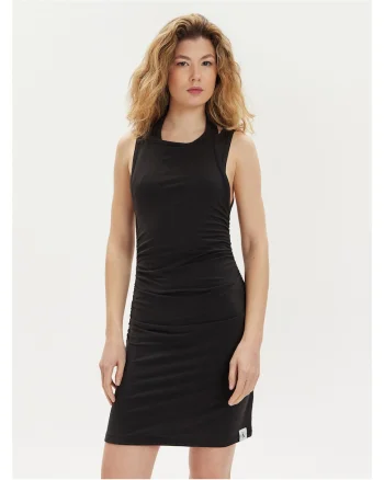 Rochie de vara dama  negru, 100% bumbac