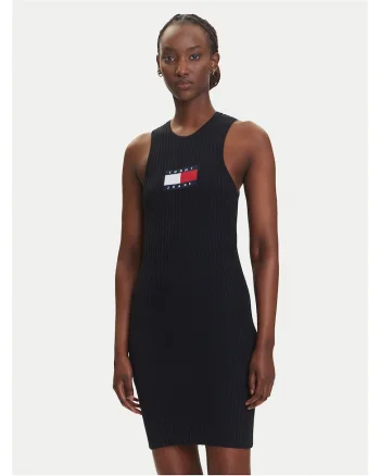 Rochie tricotata  neagra, femei