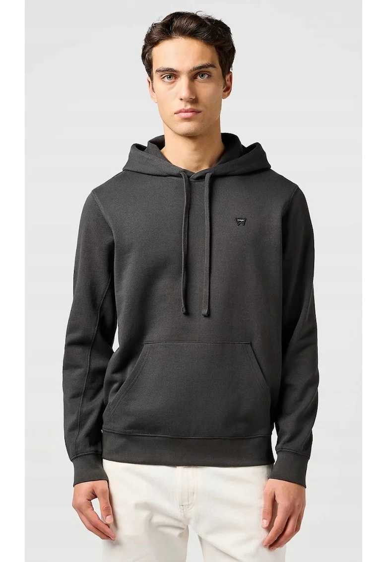 Hanorac barbati,  SIGN OFF HOODIE, negru, bumbac