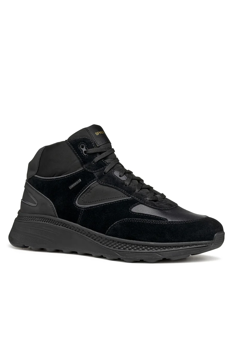 Tenisi barbati,  U Spherica Actif X1, piele naturala, negru