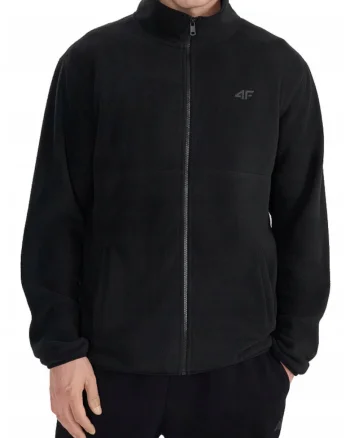 Bluza de trening cu fermoar din fleece