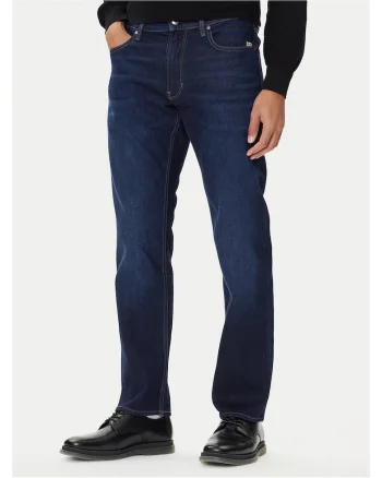 Blugi barbati,  bleumarin inchis, din denim