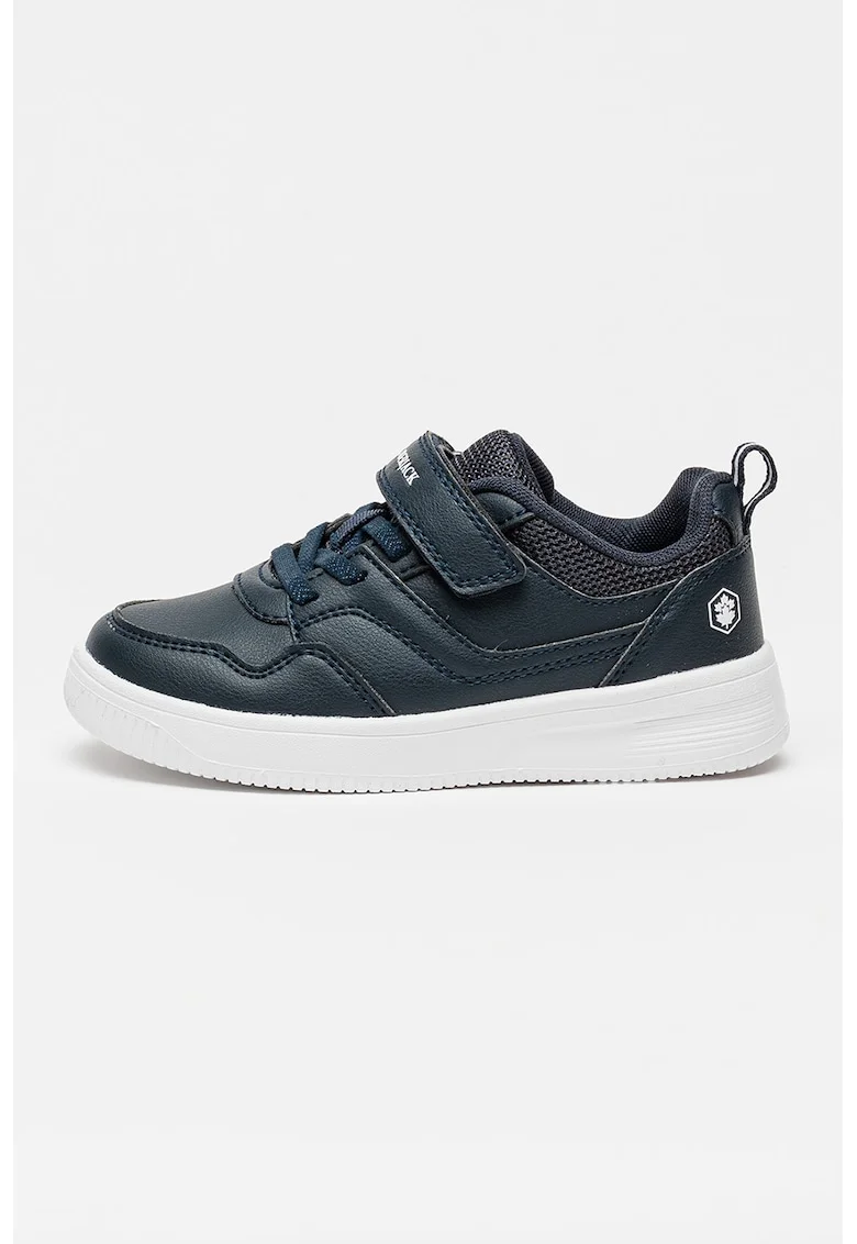 Pantofi sport cu ivelcro si nsertii de plasa, Albastru ultramarin