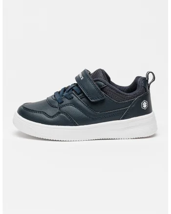 Pantofi sport cu ivelcro si nsertii de plasa, Albastru ultramarin