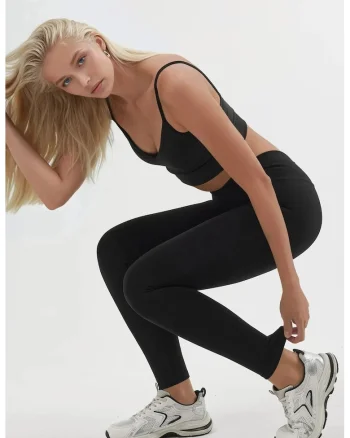 Colanti Femei  Skinny Negru, Negru