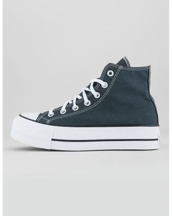 Tenisi cu talpa flatform Chuck Taylor All Star Lift, Negru