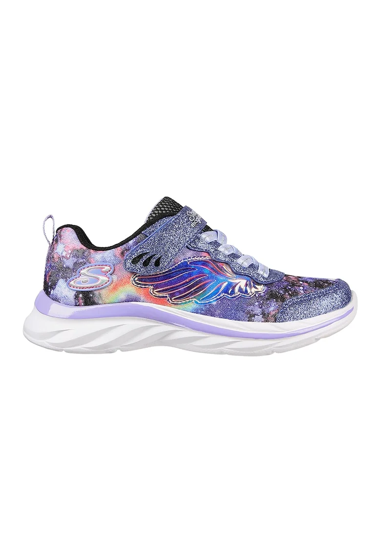 Pantofi sport cu logo Quick Kicks, Portocaliu/Albastru