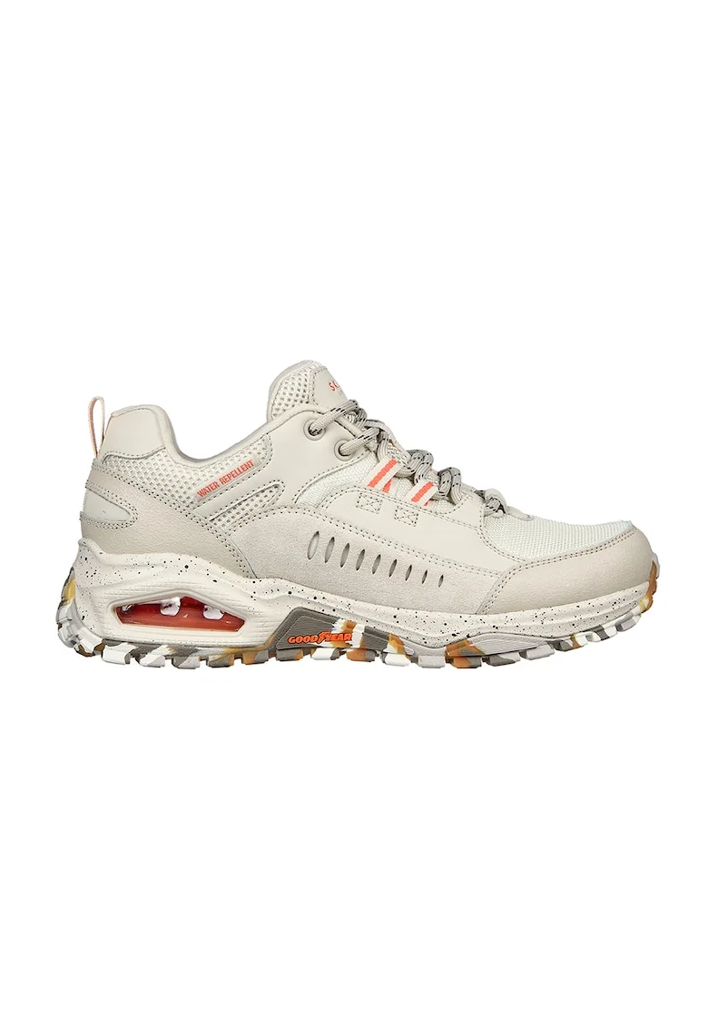 Pantofi sport cu garnituri din piele intoarsa Uno Trail Cool, Portocaliu/Maro nisip