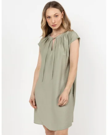 Rochie mini  raion, verde