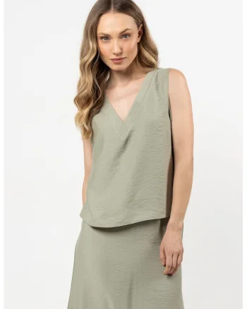 Bluza dama,  raion/nailon, verde