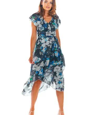 Rochie  cu croiala asimetrica