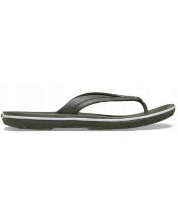 Flip-flops  Crocband Flip 11033, verde masliniu Dusty Olive, Verde masliniu