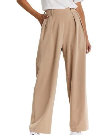 Pantaloni dama,  Viscoza, Bej