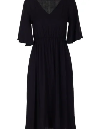 Rochie A518,  Poliester, Negru