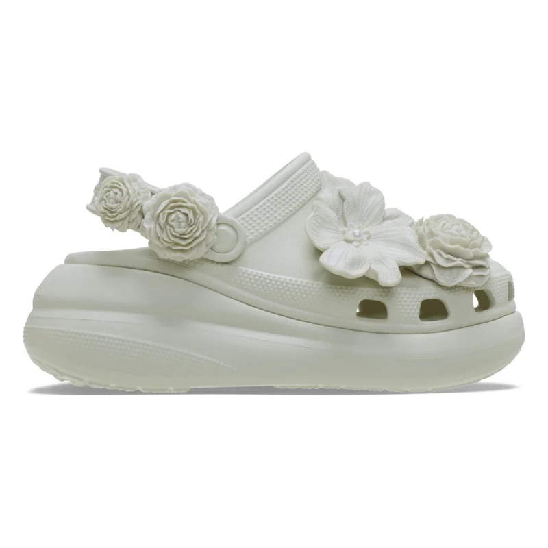 Saboți Crocs Crush Bouquet Clog Bej - Linen