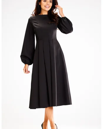 Rochie dama  Poliester, negru A595