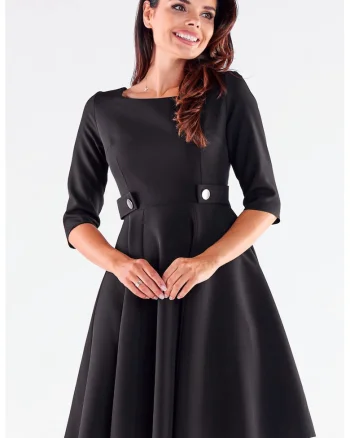 Rochie dama, 32``, Negru