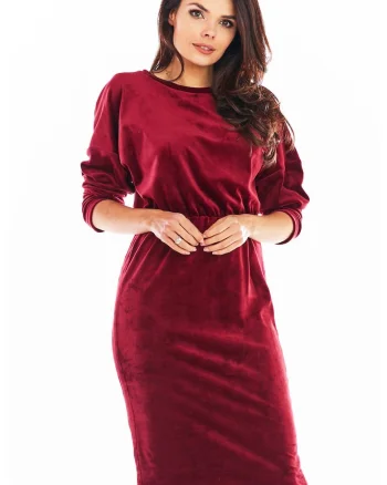 Rochie A405 - Claret