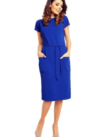 Infinite You Rochie mini dama Yseungaine M085 albastru deschis, Albastru deschis