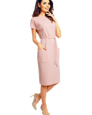 Infinite You Rochie mini dama Yseungaine M085 roz, Roz