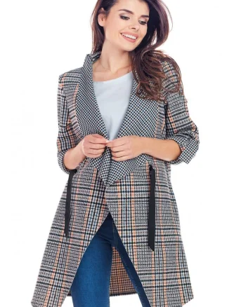 Sacou Lejer,  S/M, maneci lungi, talie ajustabila, multicolor
