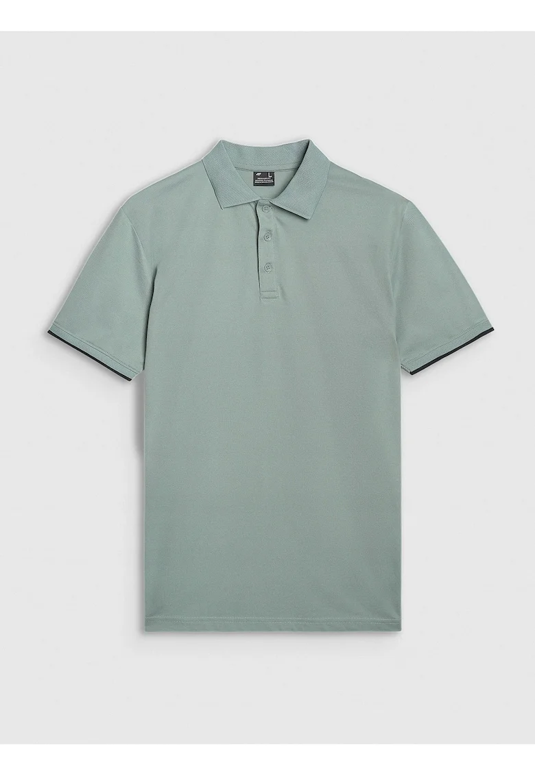 Tricou polo barbati  kaki, bumbac/sintetic/viscoza