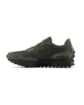 Pantofi sport low-cut cu garnituri din piele intoarsa, Gri inchis