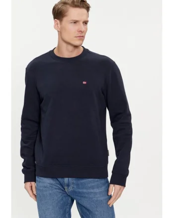 Bluza barbati,  55331, Bleumarin, Bumbac