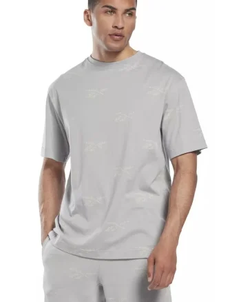 Tricou pentru barbati,  RL AOP TEE HN6886, gri, bumbac,