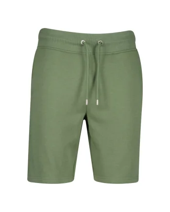 Bermude sport cu talie ajustabile Shield, Verde sparanghel