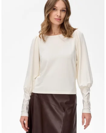 Bluza cu maneci bishop Miro