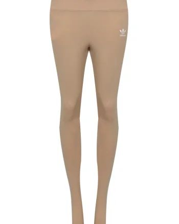Leggings Dama,  Magbei Beimag Hm1818, Bej, 93% Bumbac, 7% Elastan, Slim Fit, Destinate Pentru Fitness, Yoga, Jogging, Pilates, Bej