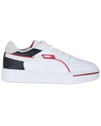 Pantofi barbati Ca Pro Tech,  Piele naturala/Sintetic, Alb