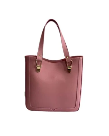 Geanta dama piele,  Elisabeth 7, 30x8x27, Roz