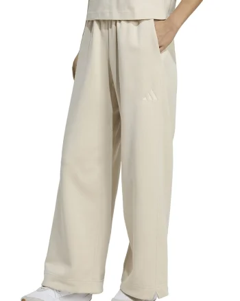 Pantaloni de trening cu croiala ampla ALL SZN, Crem