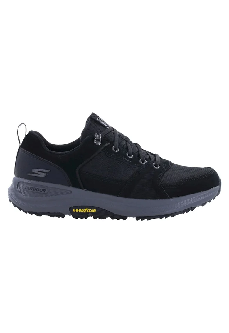 Ghete trekking barbati  Piele naturala/Piele intoarsa, Negru