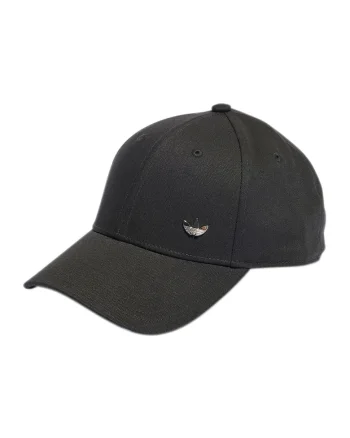 Sapca din bumbac unisex Metallic Trefoil