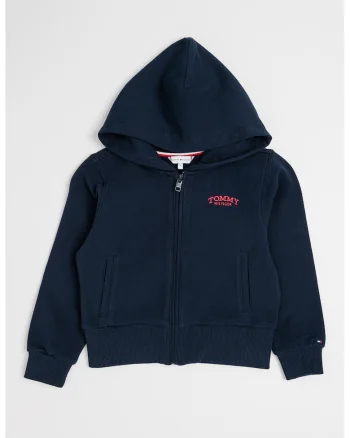 Hanorac regular fit cu logo, Bleumarin