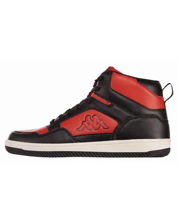 Pantofi sport mid-high, unisex, din piele ecologica Alid