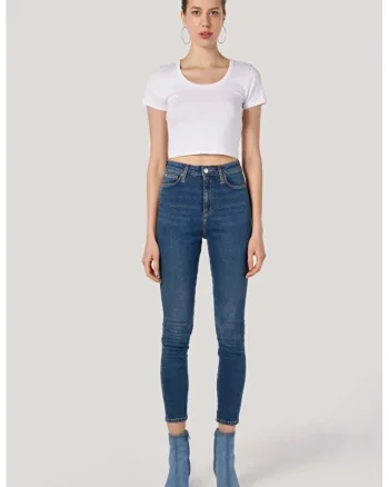 Blugi crop skinny