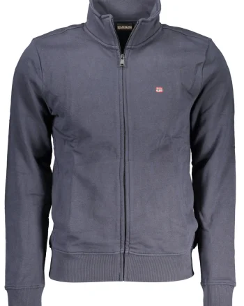Bluza barbati,  95% Bumbac, 5% Elastan, Albastru, NP0A4HHW-BALIS-FZ-SUM, Albastru