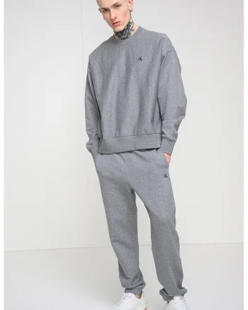 Bluza de trening din amestec de bumbac, Gri inchis melange
