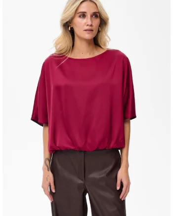 Bluza lejera cu tiv elastic