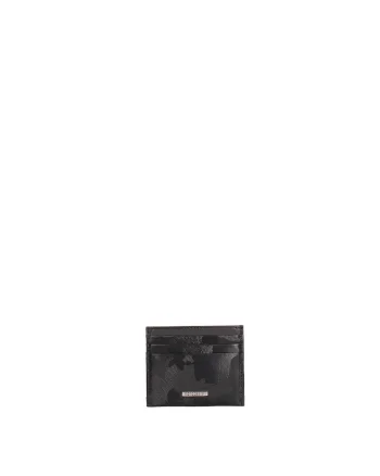 Portcart din piele Rexon, Negru