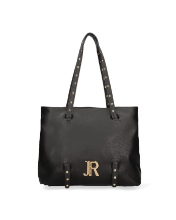 Geanta tote din piele Valoria Ultra, Auriu/Negru